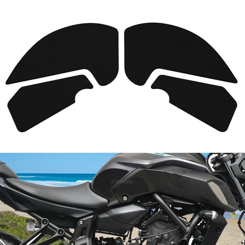 

Tank Pad Side Fuel Tank Traction Knee Grips Anti Slip Pads For Yamaha MT 07 MT07 FZ07 MT-07 FZ-07 2018 2019 2020 Motorcycle