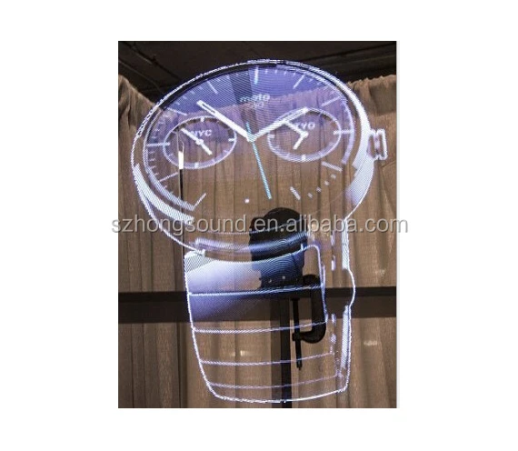 Hologram wifi /App 3D LED Fan display,hologram 3D indoor advertising machine product LED fan display