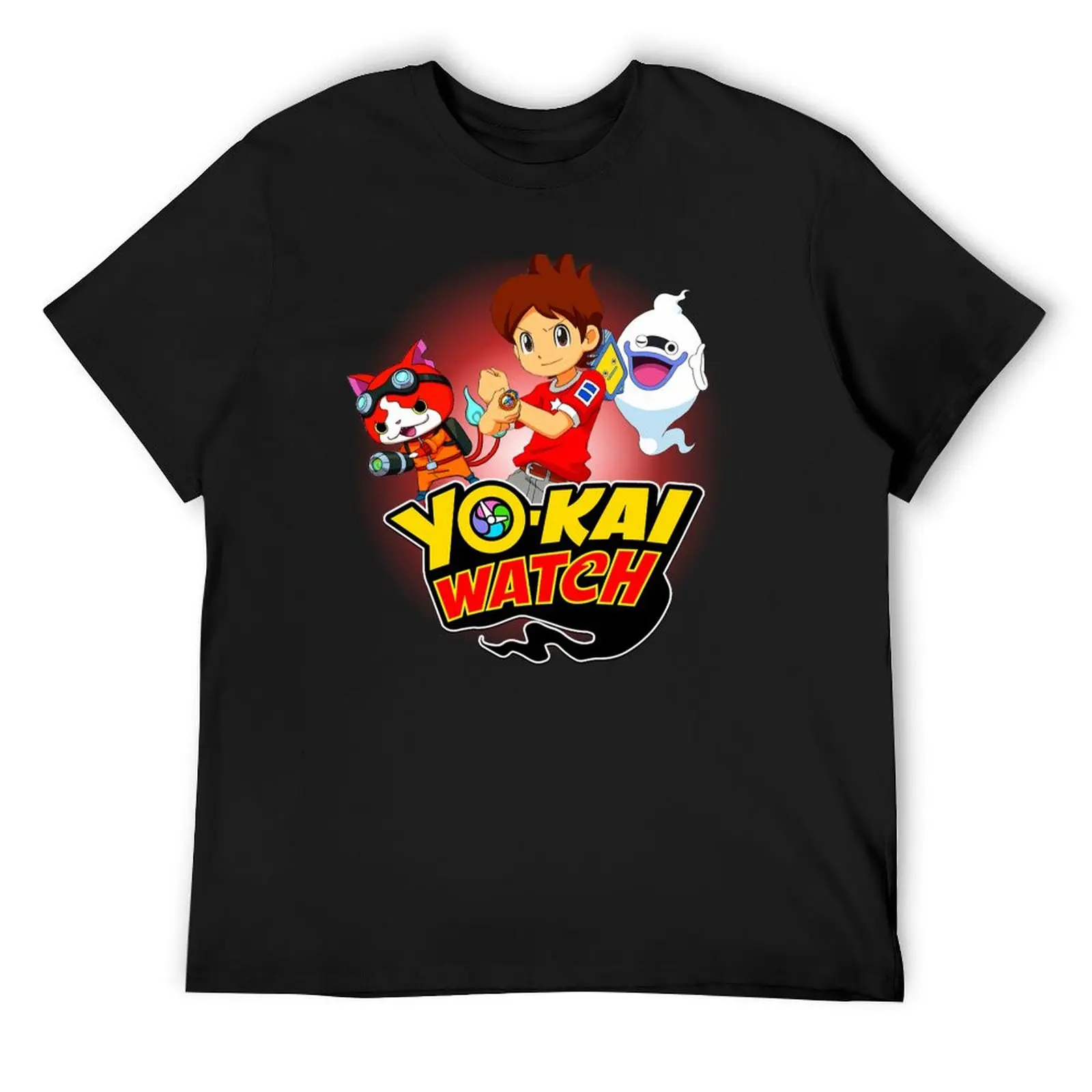 yokai-watch T-Shirt man t shirt vintage t shirts Aesthetic clothing tee shirts for men