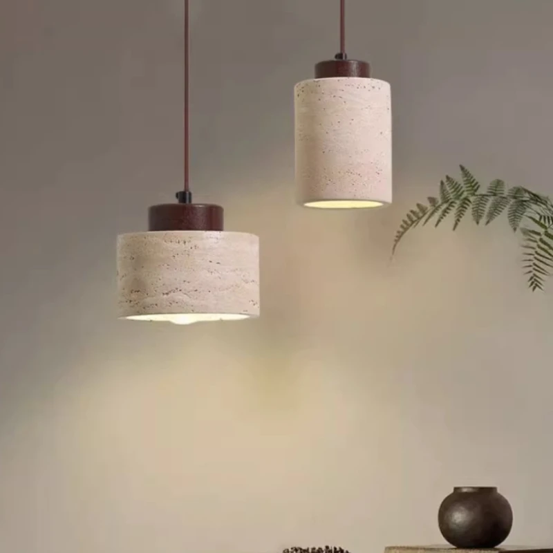 Yellow Cave Stone Pendant Lamp Atmosphere Decoration Study Living Room Room Factory Direct Sales Can Batch LED Energy-saving
