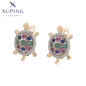 XUPING Set di gioielli con zirconi placcati in oro 18K