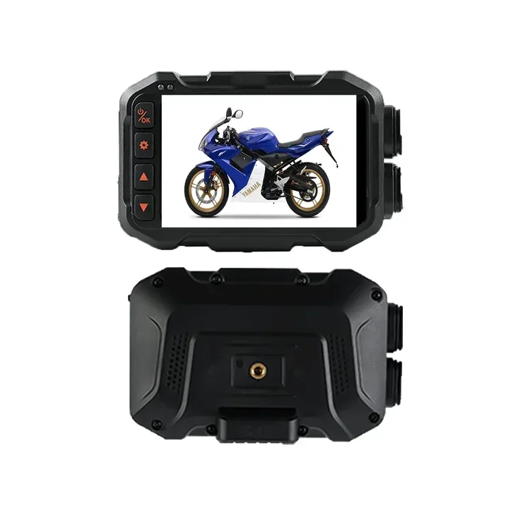 Best Selling Night Vision Dual Wifi Gps Motorcycle Camera Waterproof Dash Cam Dvr