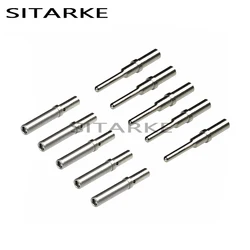 50 Pcs 0462-201-16141 0460-202-16141 DT Series Pin Contact Stainless Steel 16-20AWG Deutsch Crimp Solid Terminal Female