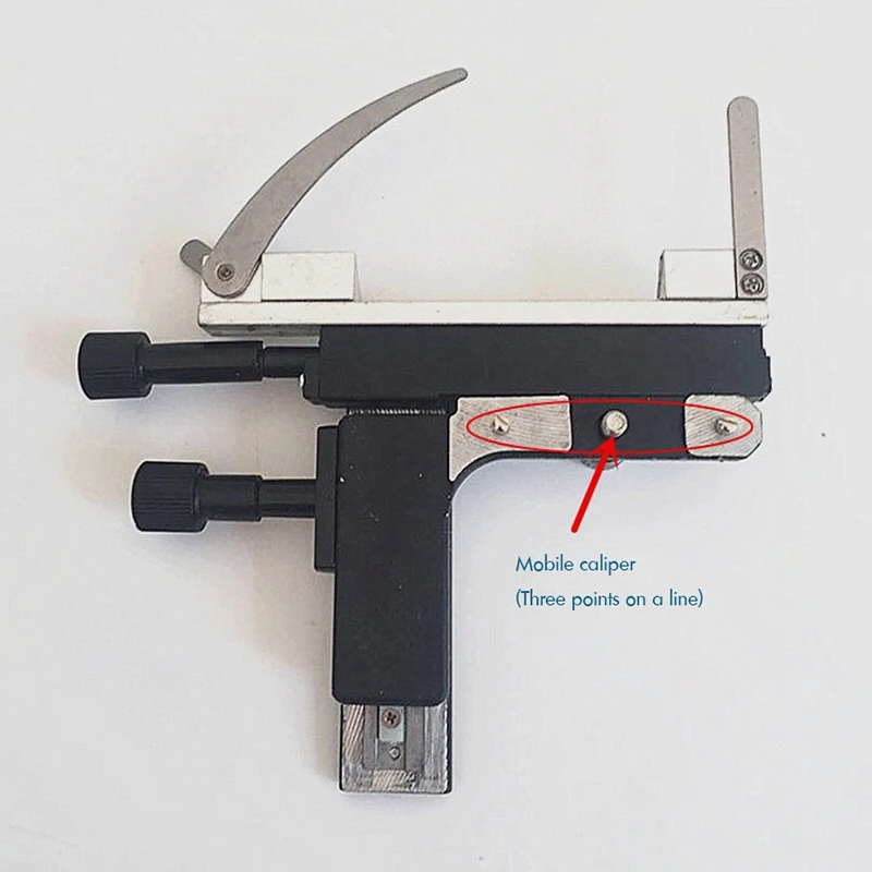Microscoop Beweegbare podiumschuifmaat met schaal Bevestigbaar mechanisch podium X-Y Zeer nauwkeurige vernier Biologische testeraccessoire