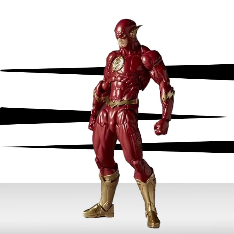 

Оригинальная аниме-фигурка DC The Flash, подвижная сборная модель, коллекционное украшение для рабочего стола, модная игрушка, подарки на праздники