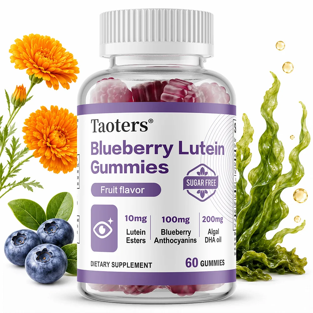Blueberry Capsules - Reduce Eye Fatigue, Promotes Brain Health and Cognitive Function, Improves Memory, Antioxidant