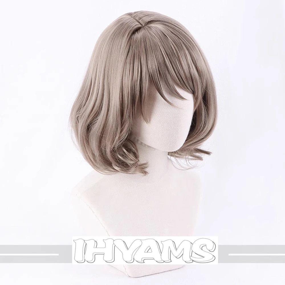 Love Live Sunshine Aqours Watanabe You 30cm Short Anime Cosplay Wigs Fiber Heat Resistant Synthetic Hair + Wig Cap