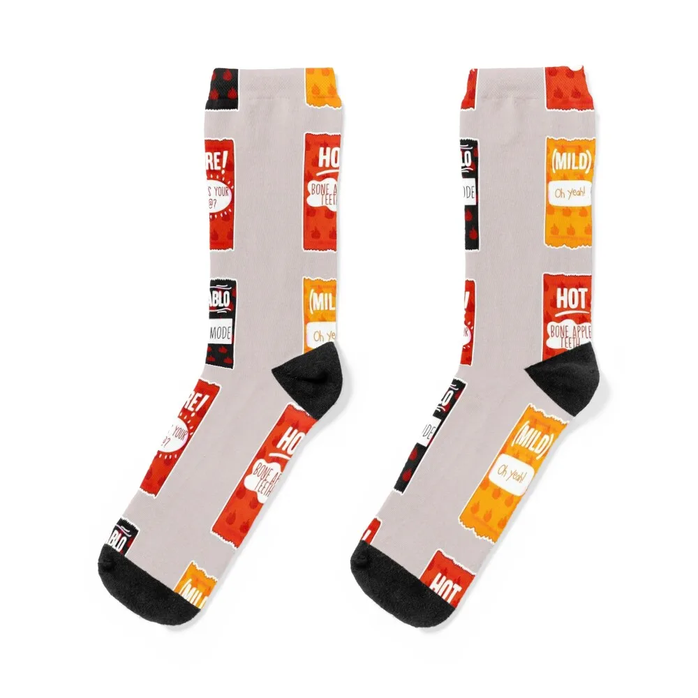 Taco Bell Sauce Pack Socks fashionable aesthetic happy Boy Socks Women's