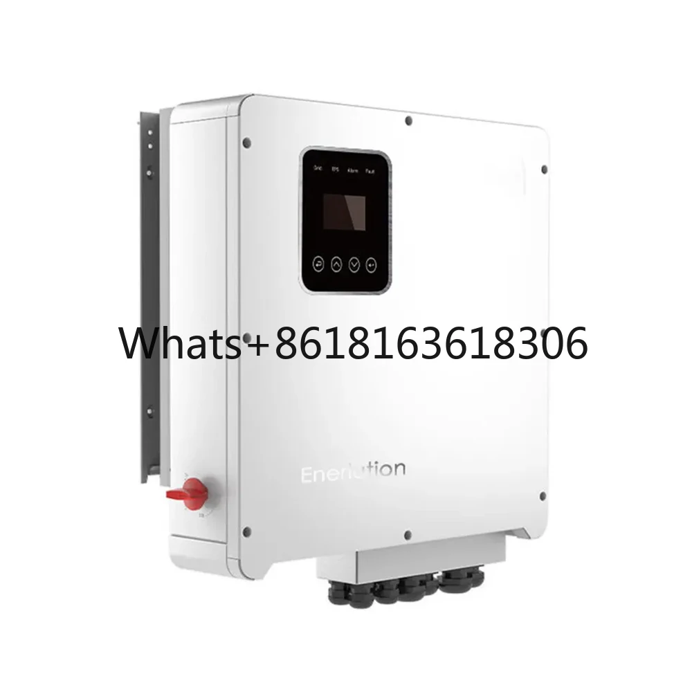 Pure Sine Wave Three Phase 8kw Hybrid Solar Inverter MPPT Charge Controller