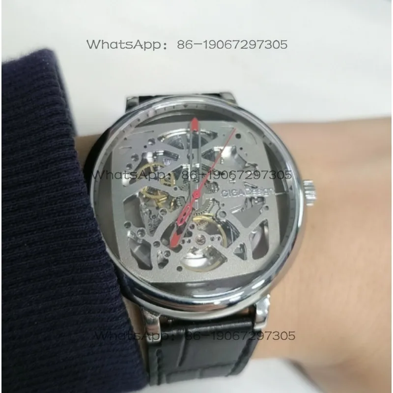 The Way of Fangyuan Mechanical Watch Double-sided Hollow Men's Watch