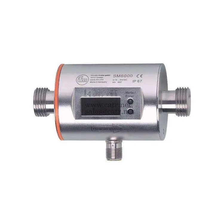 

Stock New Original Pressure Sensor SM6000 SMR12GGXFRKG/US-100 IFM Electromagnetic Flowmeter