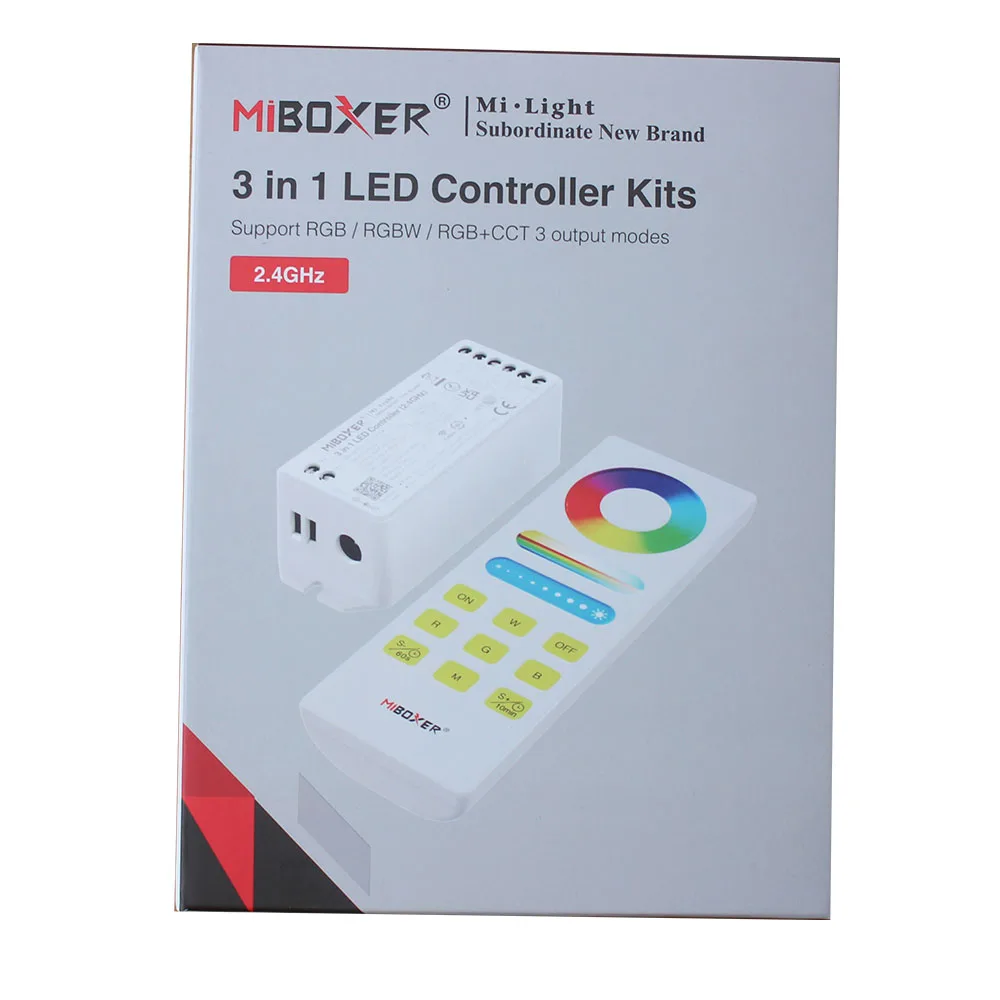 Miboxer FUT043A+ RGB RGBW RGBCCT 3IN1 Function LED Controller Smart LED Control System for 5050 2835 3528 LED Strip Ligh