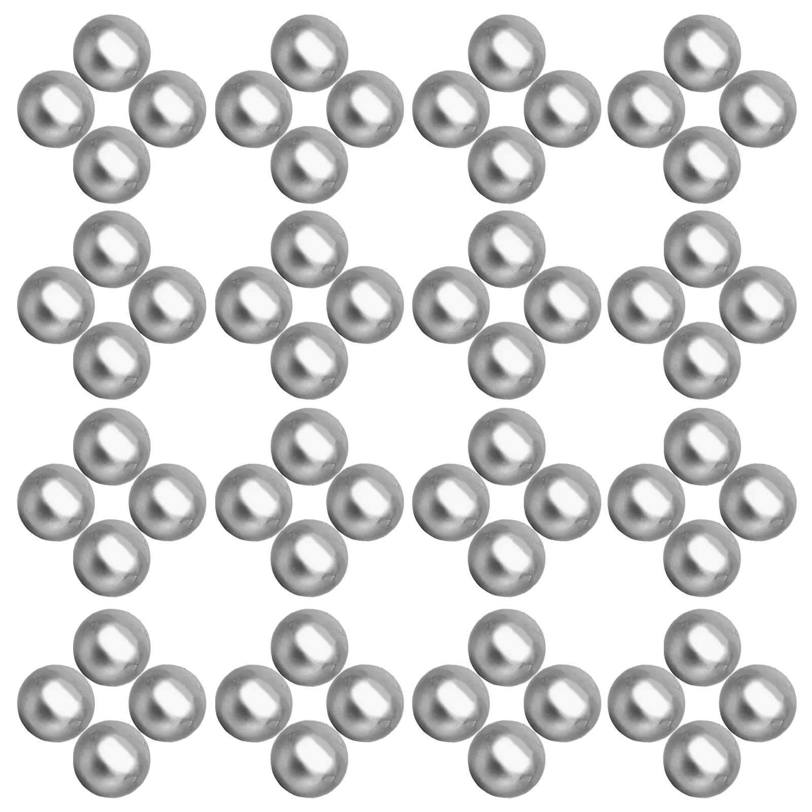 100Pcs 6Mm Stainless Steel Precision Bearing Balls High Strength Polished Steel Spheres for DIY Machinery Repair Industrial view 2