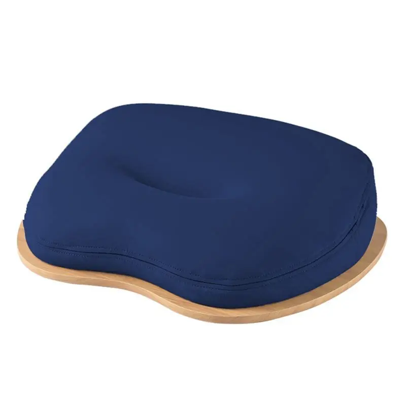 A29F-1 Piece Portable Bamboo Laptop Table Pillow Lap Desk Learning Desk For 14 Inch Computer Notebook D