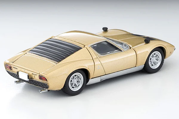 24.1 Tomytec Tomica TLV Miura S Golden Limited Edition Simulation Alloy Static Car Model Toy Gift