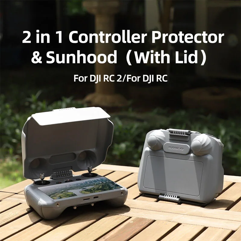 

Sun Hood Screen Protector Shell for DJI RC2 Remote Controller Protective Case Compatible with Mavic 4 Pro FLIP Drone Accessories