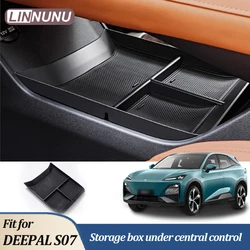 Linnunu Fit for Deepal S07 L07 Sl03 Cars Accessories Car Central Control Storage Box Car Accessories Protective Mat