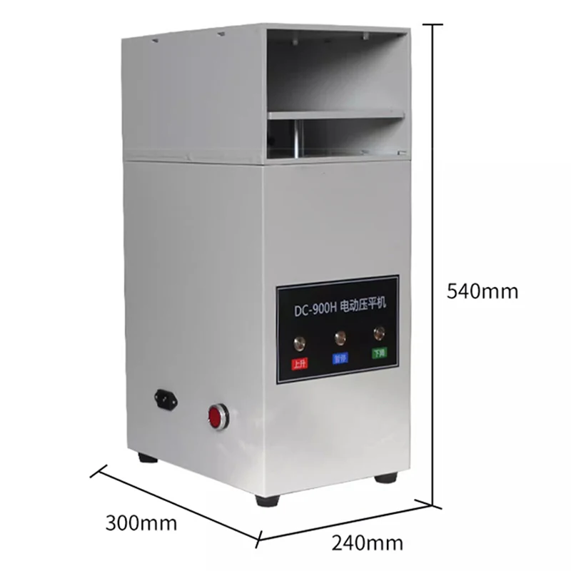 DC-900H A4 قسيمة كهربائية فاتورة فاتورة 370 واط كتاب المالية آلة تسطيح خاصة 130 مللي متر سميكة #5