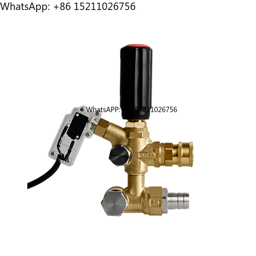 Auto Witch Bypass 250bar 3600 psi Brass Pressure Regulator Unloader Auto Cut Pressure Valve