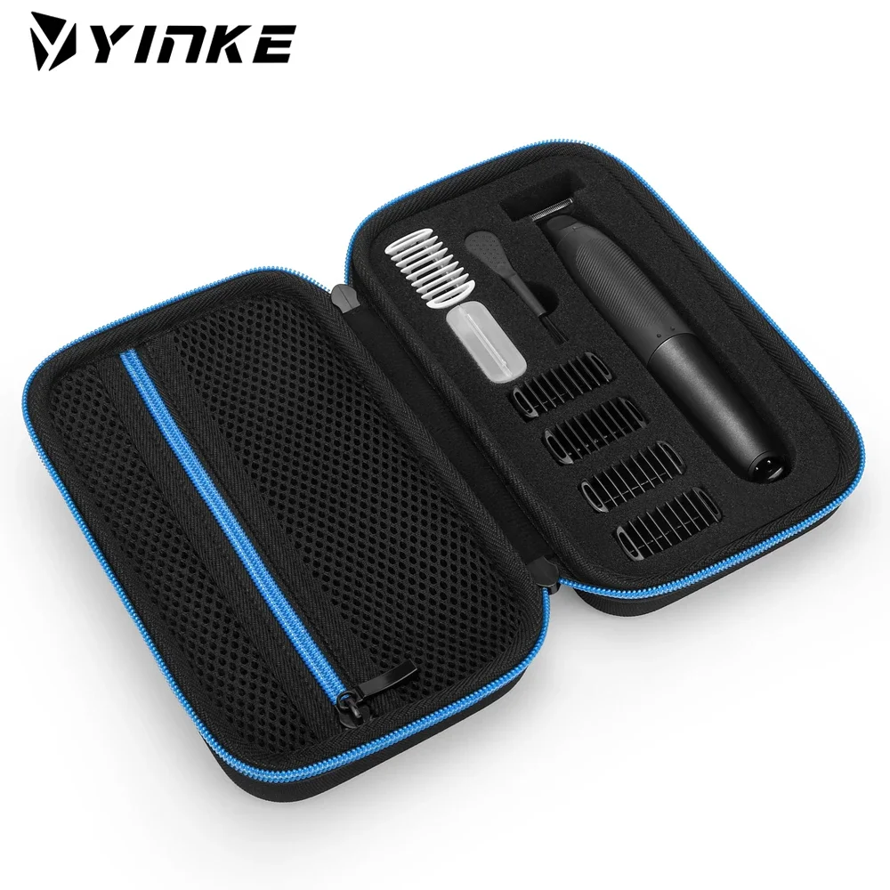 Yinke EVA Case for Braun Series XT5/Micro Touch Solo Beard Trimmer Travel Carrying Case Razor Protective Cover Storage Bag