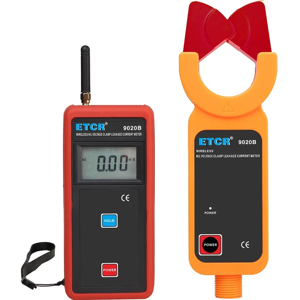 

Wireless High Voltage Digital Leakage Current Meter Ammeter ETCR9020B