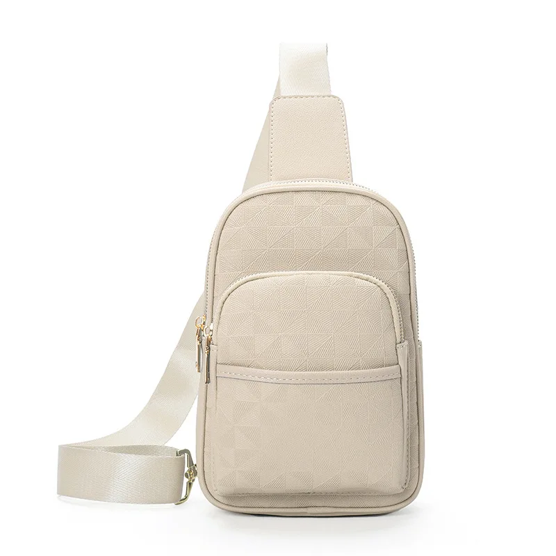 

Women Small Sling Backpack PU Leather Chest Bag Female Mini Sports Travel Bagpack Crossbody Bag Girl Back Pack