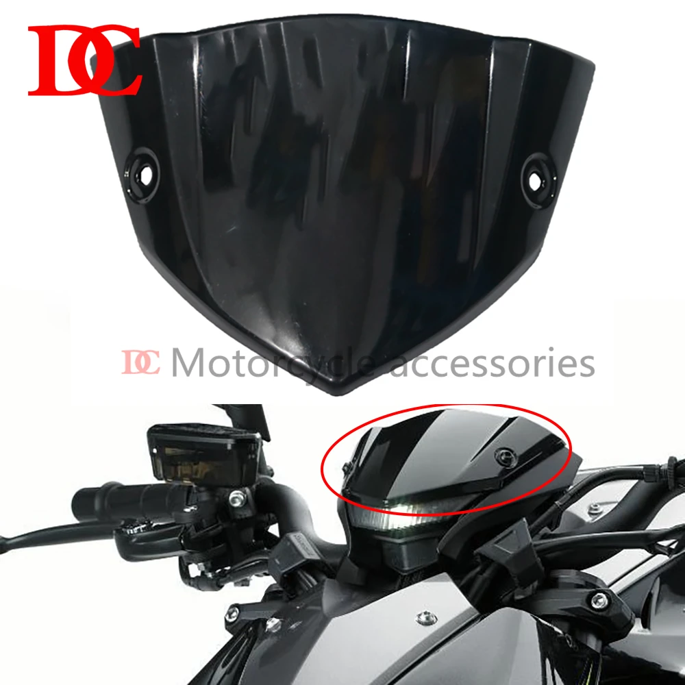 

Motorcycle Front Glass Viser Visor Windshield WindScreen Fits For Z 1000 Z1000 2014 2015 2016 2017 2018 2019 2020 2021 2022