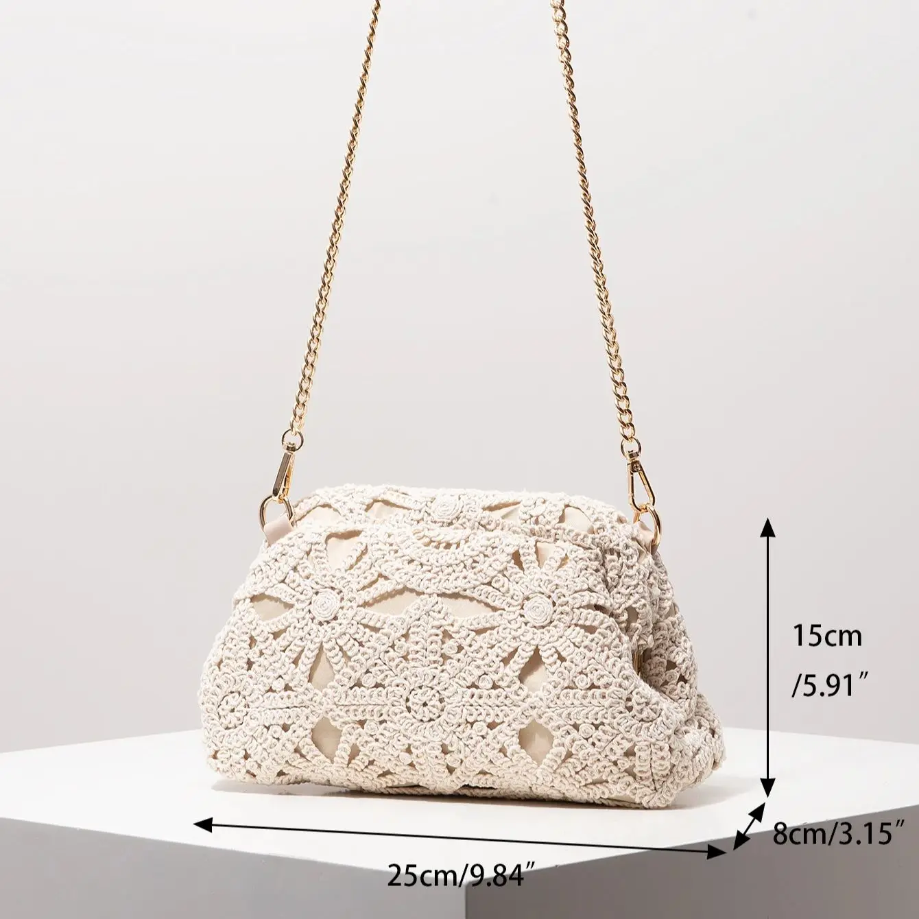 Crossbody Bag,Boho,Summer Beach Bag,Travel Essential,Cruise Essential,Vacation Outfits Women,Elegant,Clutch Bag,Random Pattern