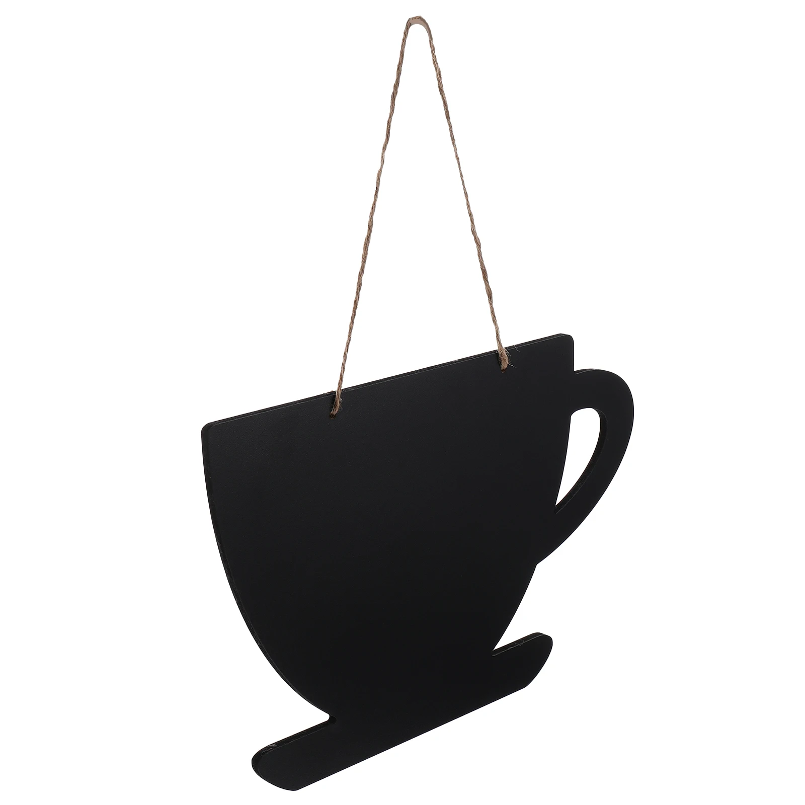 

1pc Hang-style Blackboard Restaurant Chalkboards Chalkboard Decorative Hanging Board Wedding Coffee Shop Restaurant Wooden Sign