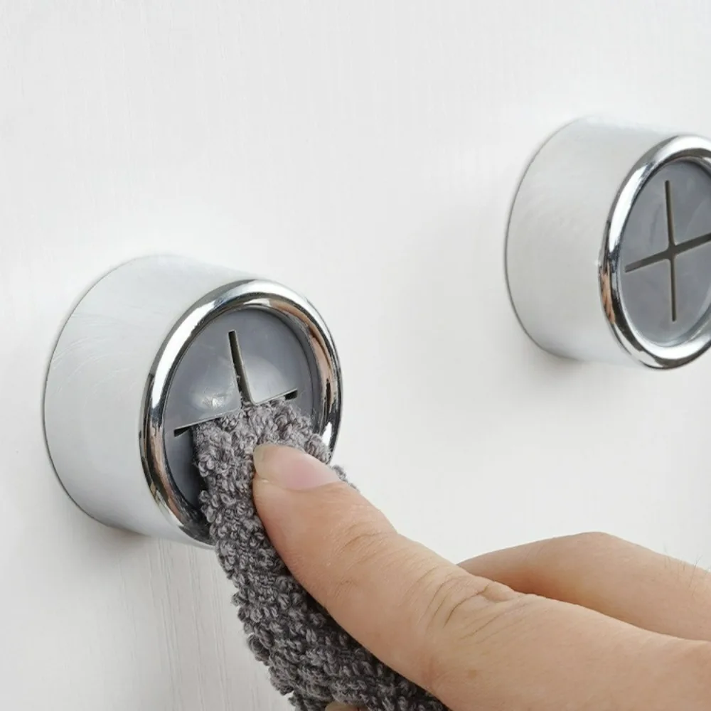 Creative Round Multi-Purpose Towel Hook with Strong Adhesive – Drill-Free Trace-Free Damage-Free for Home Kitchen & Dormitory