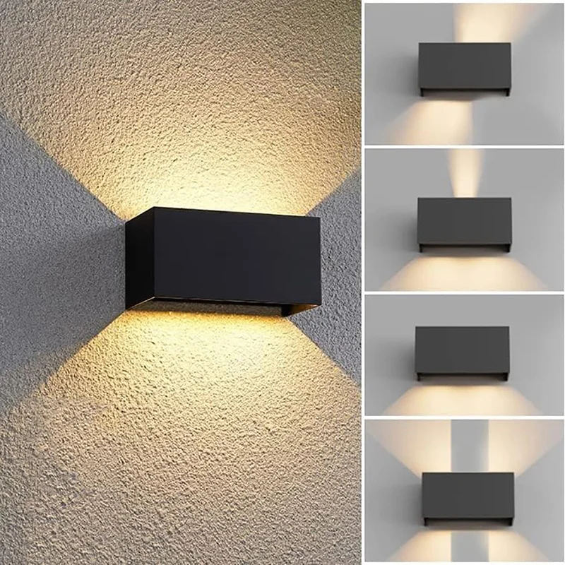 impermeavel led wall light lampada de jardim ao ar livre varanda lampada corredor arandela interior quarto da escada 85265v ip65 01