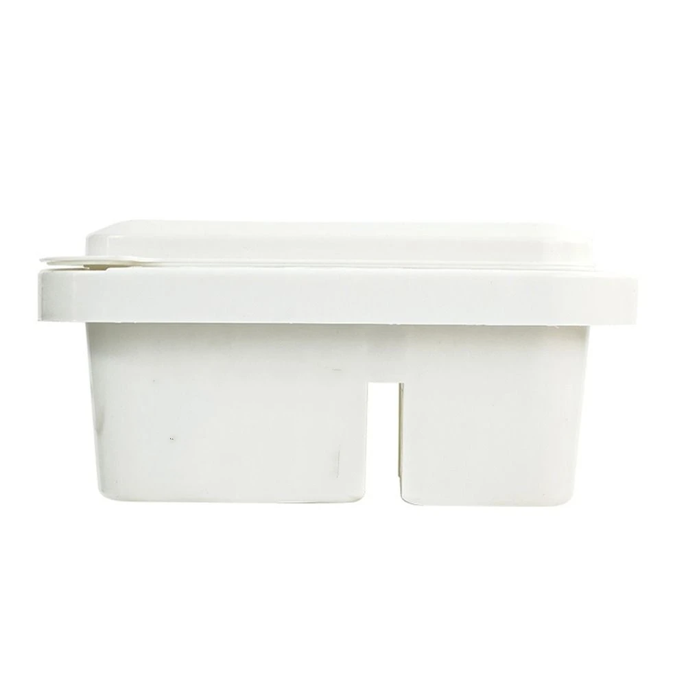 Multifunctional 3-in-1 Brush Washer Brush Bucket Multi-purpose Rectangular Paint Box Portable Plastics Blue Palette Watercolor