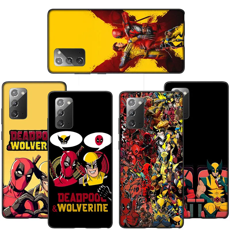 GGT174 Wolverine Deadpool Phone Case for Realme C20A C20 C21 C21Y C25 C25S C25Y C30 C31 C33 C11 C12 C15 Narzo 20 50i X2 XT Pro