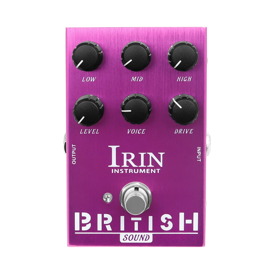 

IRIN AN-31 Guitar Effect Pedal British Sound Rock Amplifier Simulator Pedal Brit-Rock Era BluesBreaker Overdrive Effect Pedal