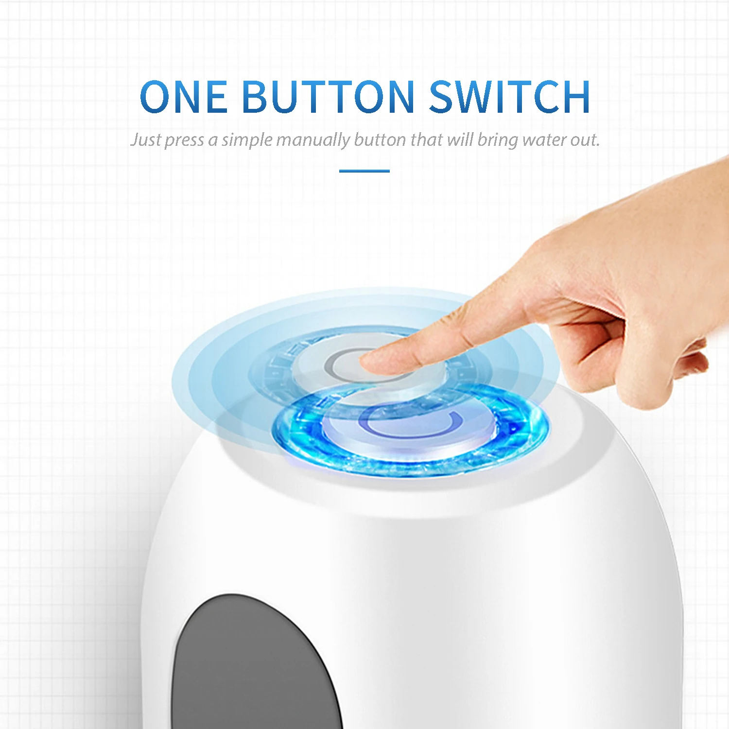 Dispenser Pump 5 Gallon Bottle Automatic Electric Drinking Water Jug Pump Waterproof USB Charging Water Dispensing Pump