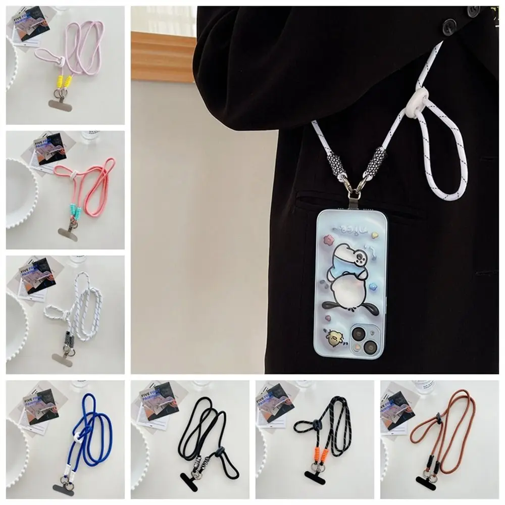 

Adjustable Crossbody Phone Lanyard Anti-lost Hanging Neck Phone Neck Cord Shoulder Strap Lanyard Patch Long Phone Strap
