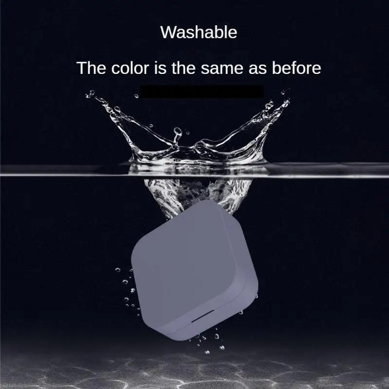 Однотонный цветной защитный чехол для Mi Air2 Air 2 SE чехол, силиконовый чехол для Airdots 2 SE, настоящие наушники 2, базовый чехол для наушников