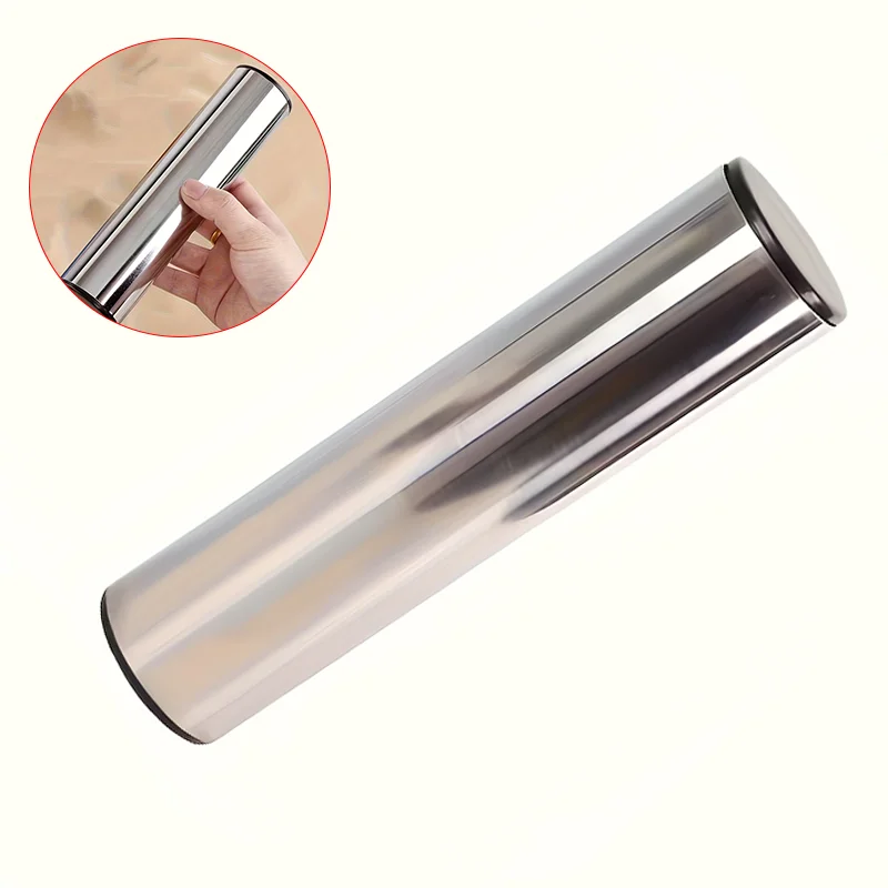 Stainless Steel Tube Shaker Hand Percussion Cylinder Rhythm Instrument for Music Teaching Studio Recording Live Performance`