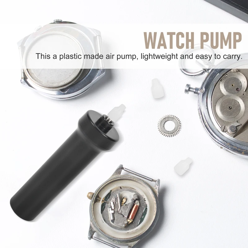 Watch Pressure Removing Pump Watch Glass Remover Air Pump Watch Repair Kit Watch Repair Tools