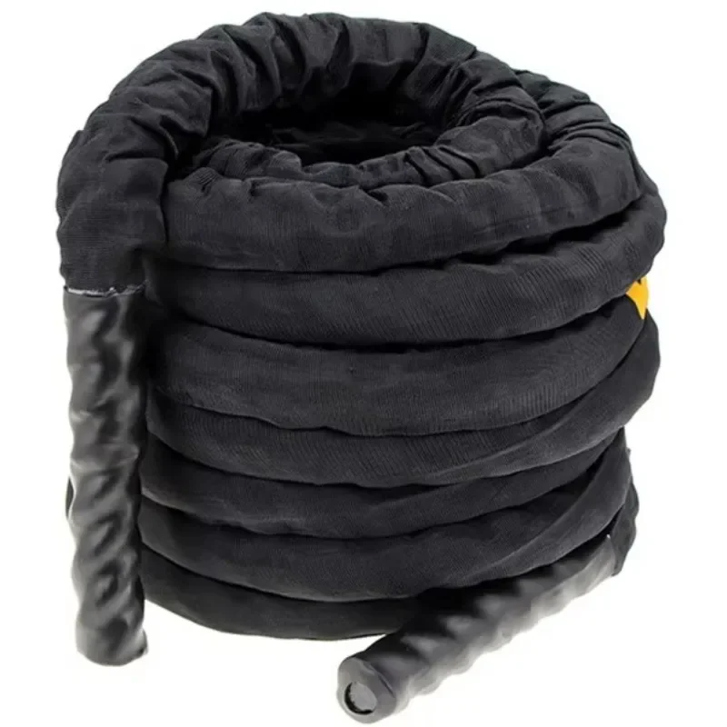 Super Tensile Polyester Fitness Battle Rope Excellent Stability Promote Core Strength For Daily Combat Workout