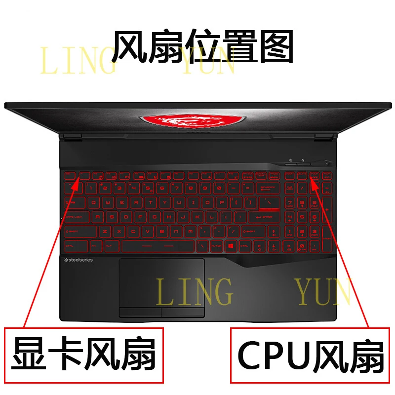 z  Brand new  for  HP OMEN 16-K 16-N Shadow Elf 8 Pro TPN-Q280 Q281 fan