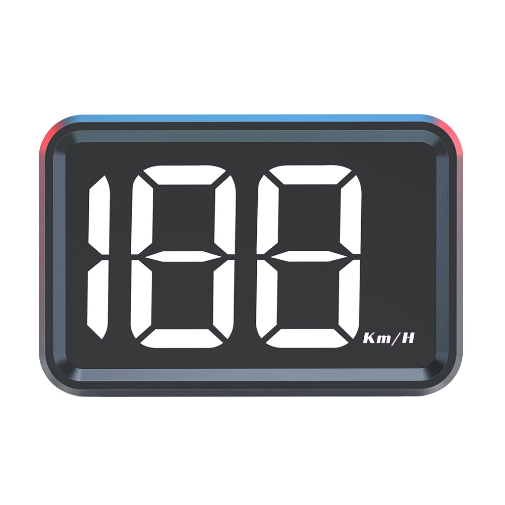 GPS KMH MPH HUD Speed Meter Head Up Display Digital Speed Meter Gauge Big Font Speed Car Electronics Accessories