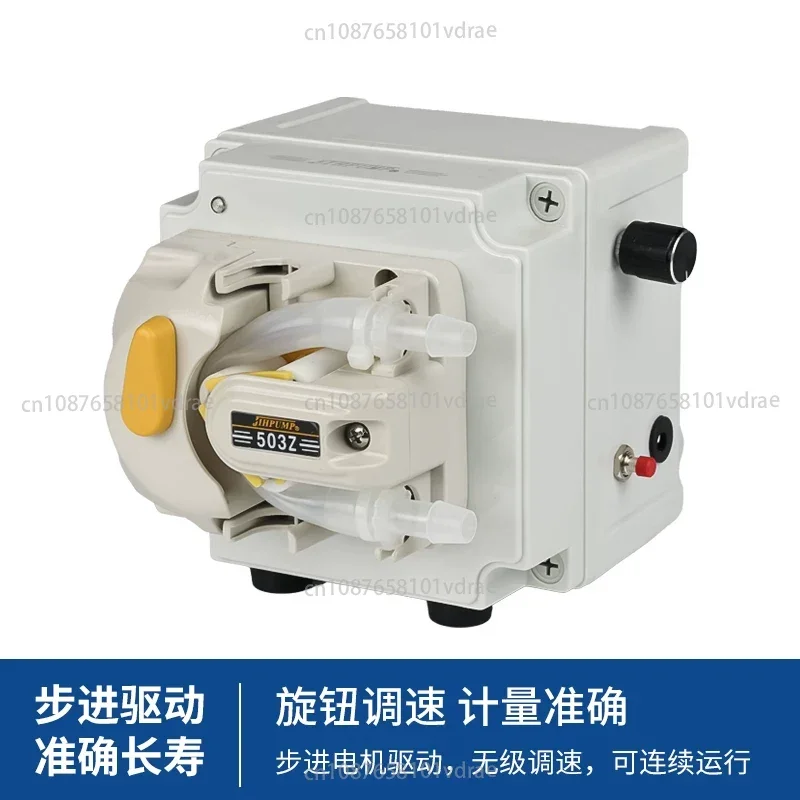 Peristaltic Pump High-Flow Laboratory Compact Self-Priming Circulation Pump 24V Industrial Micro Water Pump
