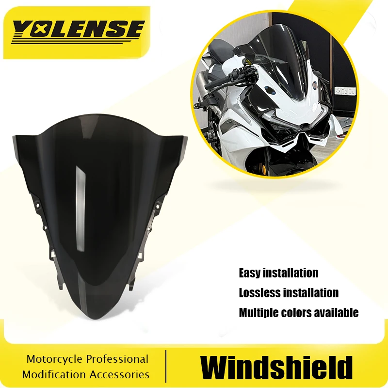 Motorcycle Accessories Front Racing Sports Front Screen Windshield Fairing Windshield For 500SR 500 SR 2026 2027