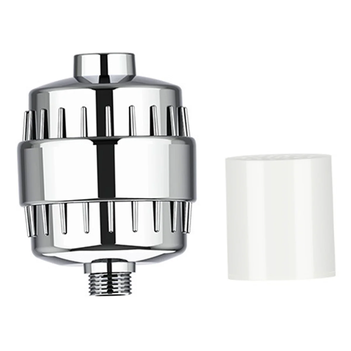 Shower Filter, 20 Stage Filtered Shower Head for Hard Water, Shower Head Filter with 2 Replaceable Cartridges