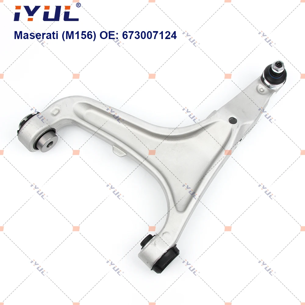 A Pair Front Lower Suspension Control Arm Triangle For Maserati Quattroporte Ghibli M156 673007124 673007125