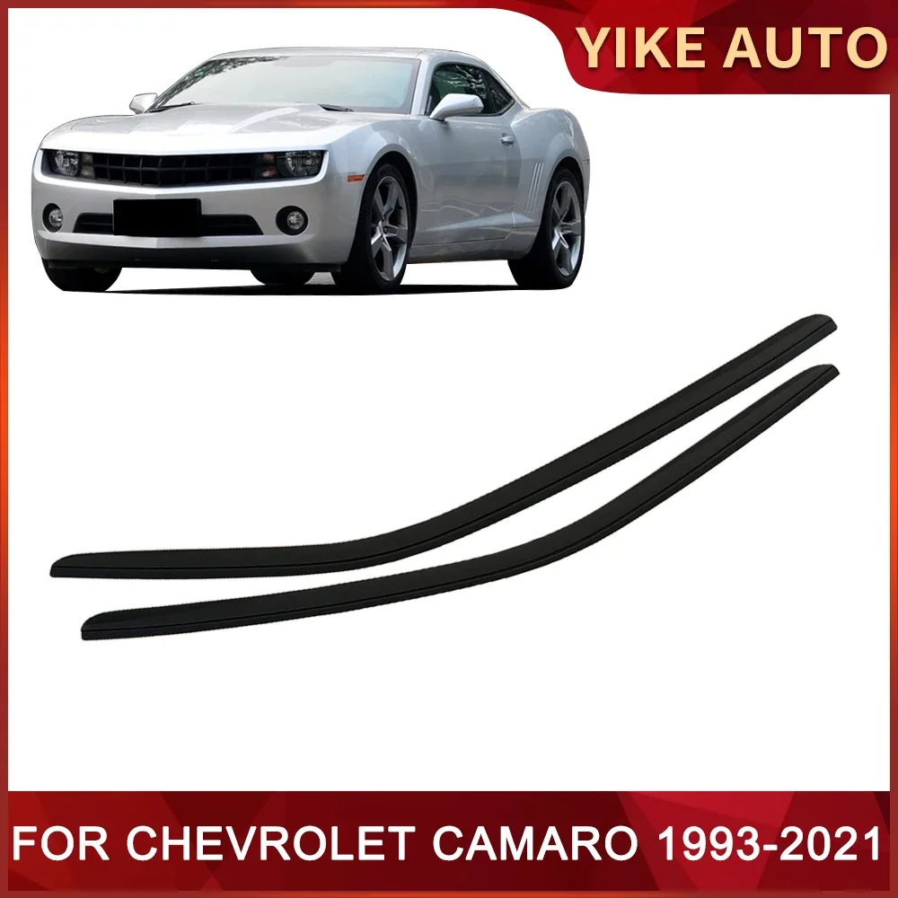 Window Visor for CHEVROLET CAMARO 1993-2021 Weathershield Door Visor Wind Sun Rain Guards Side Window Wind Deflectors Auto Parts