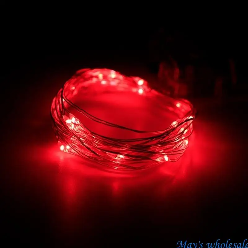 Copper Wire Light Christmas Wedding Party String Light Home Wall Decoration 448A
