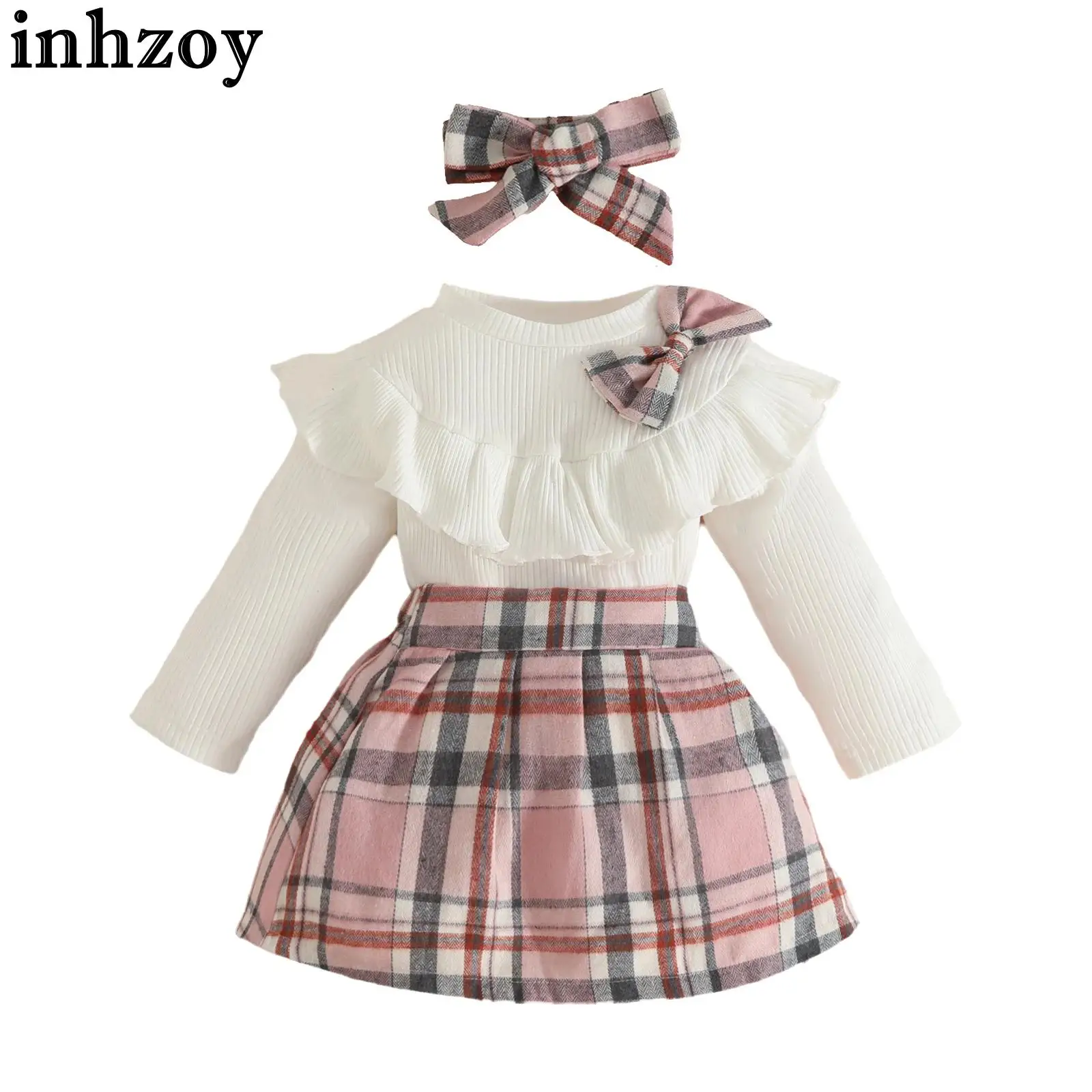 

Baby Girls Birthday Party Costume Sweet Cute Outfit Long Sleeve Tops Dress Spring Autumn Casual Daily Wear Photography Clothes