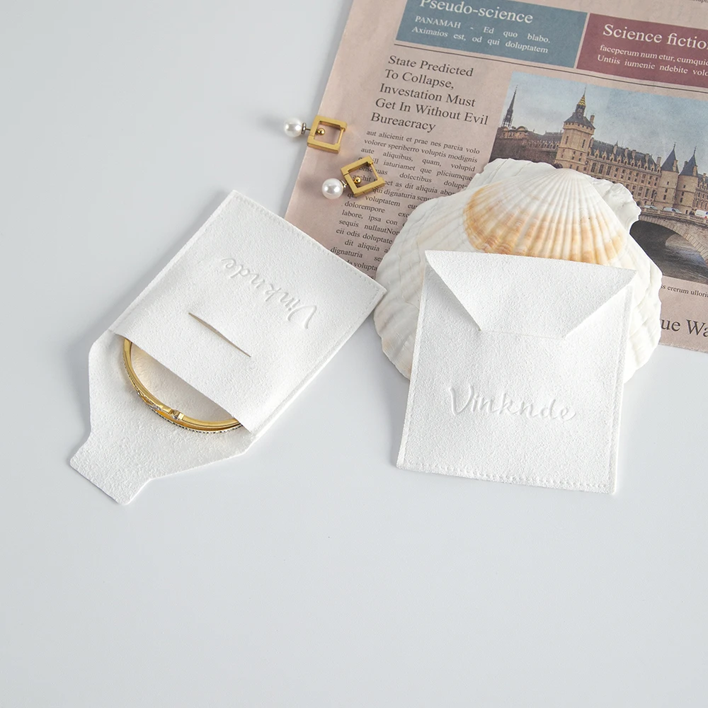 

Custom 100Pack Microfiber Gift Bag Jewelry Presents Pouches Earrings Necklace Christmas Wedding Favors For Guests Candy Sack